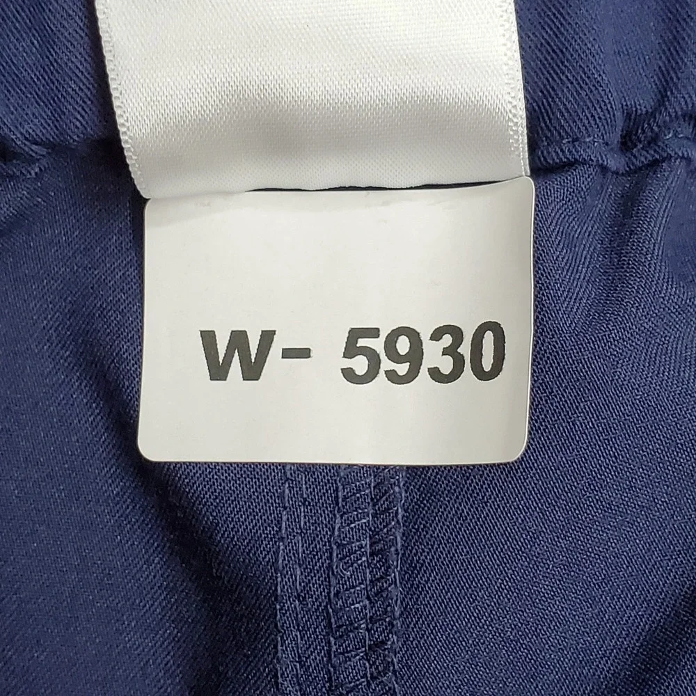 FIGS Men Scrub Pants M/S Navy  Pisco Technical Collection Button PO#2449